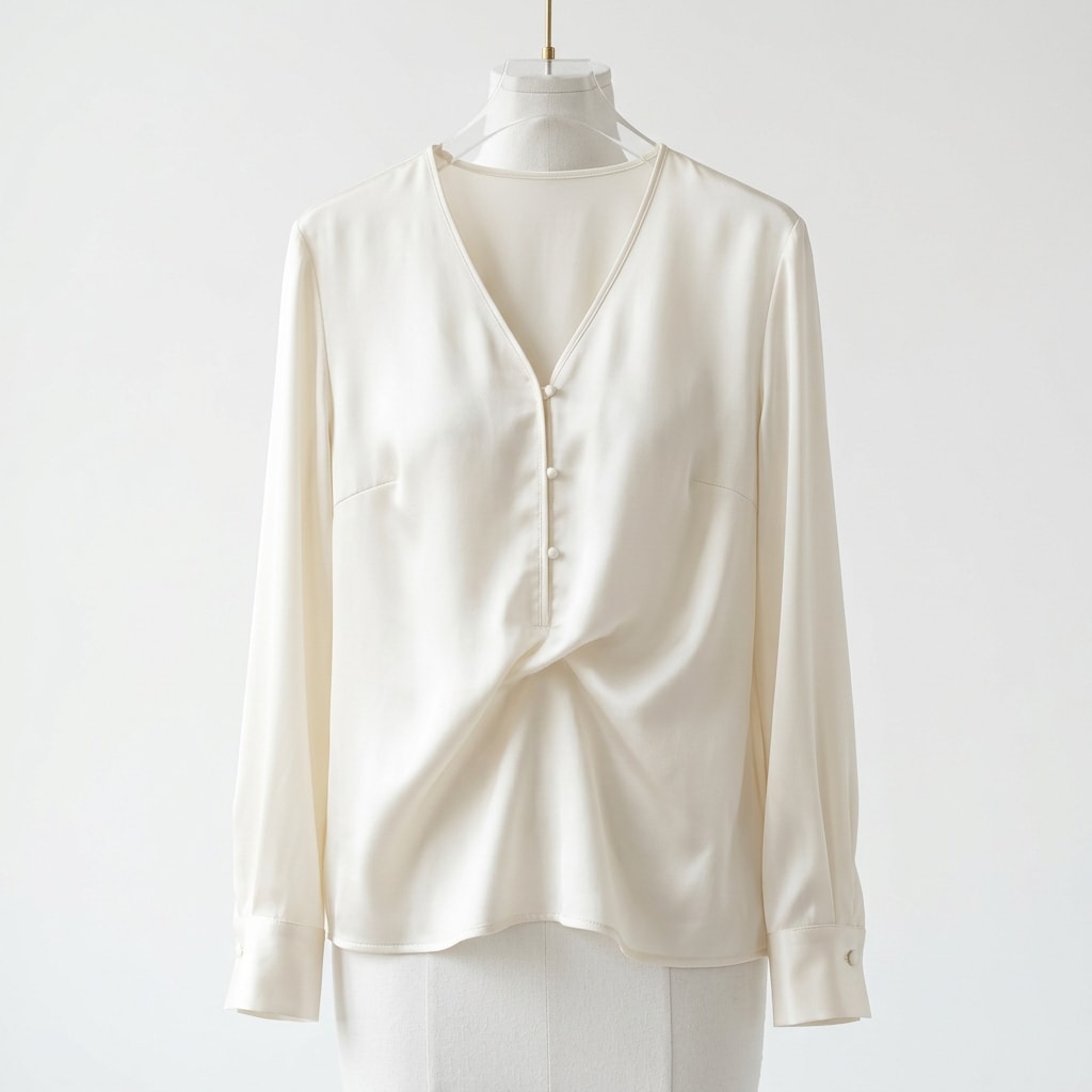 Iris Satin Blouse